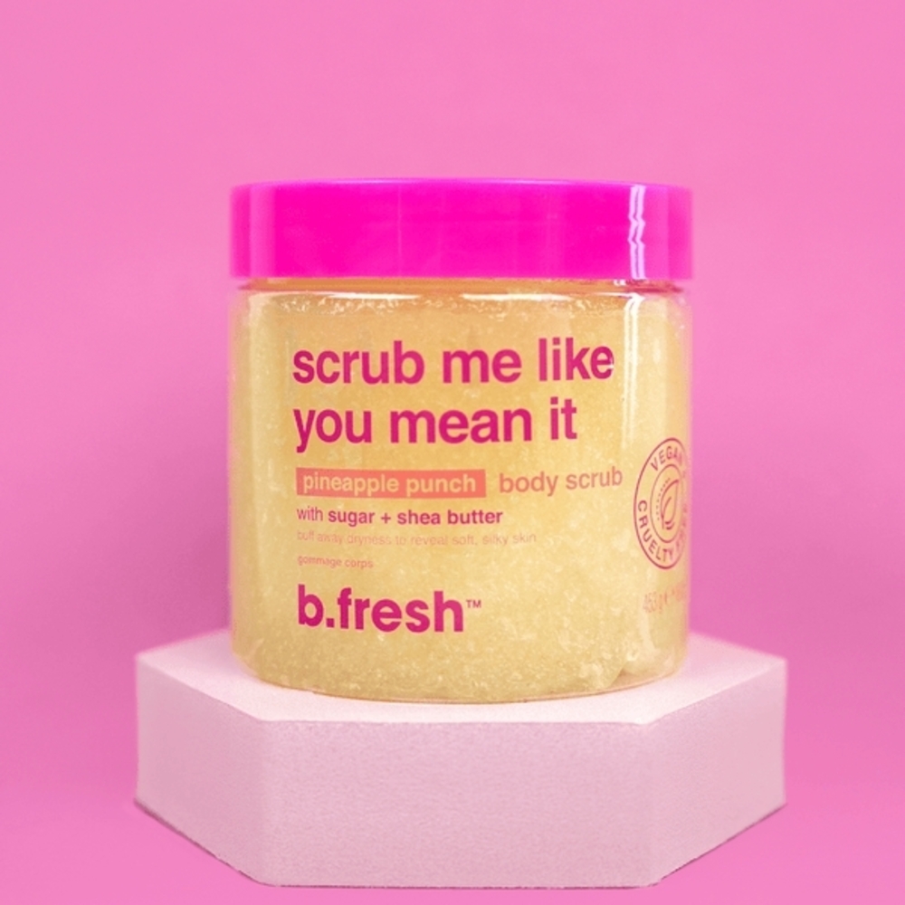 b.fresh Scrub Me Like You Mean It Pineapple Punch Body Scrub